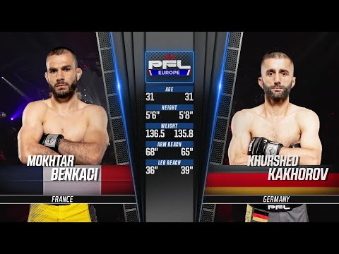 Mokhtar Benkaci vs Khurshed Kakhorov full fight