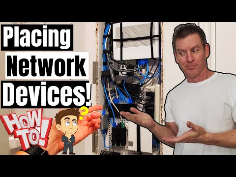 BEST LOCATIONS FOR NETWORK DEVICES! BEST METHOD FOR YOUR NETWORK! EASY