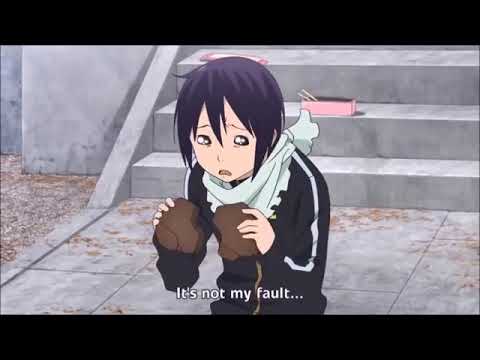 noragami-Moments of yato crying