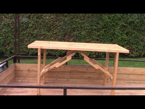 The Woodpecker Ep 215 - A foldable  outdoor workbench