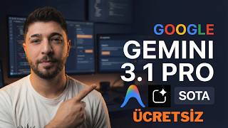 Yeni GEMINI 3.1 PRO | Yeni En Zeki Modelimiz & Front-end Canavarımız!