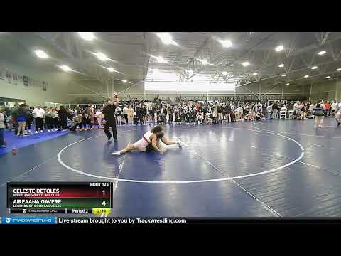 127 Lbs 1st Place Match - Celeste Detoles, Westlake Wrestling Club Vs Aireaana Gavere, Legends Of