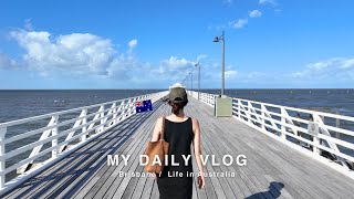 VLOG｜青い空と海に癒された日常🐋💙｜ブリスベンで過ごした3日間🫧｜自炊.朝活.駐在妻｜オーストラリア生活vlog