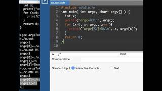 C Programming - Passing Arguments into main (argc argv )