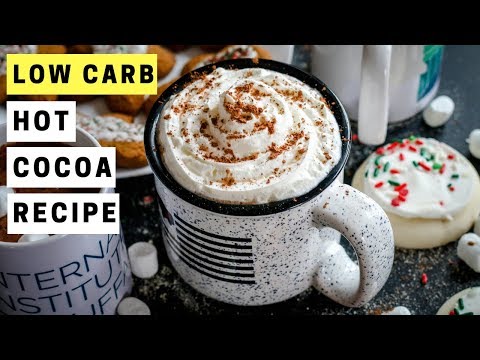 Hot Chocolate Recipe | How To Make Homemade LOW CARB Hot Cocoa For KETO