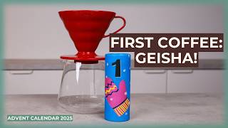 Day 01: V60 Brewing a Colombian Washed Geisha (Pala) | Advent Calendar 2025