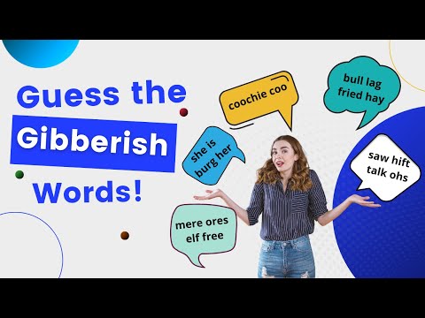 Gibberish Words | Guess The Gibberish Words Easy, Medium, Difficult | Word Games | Direct Trivia |