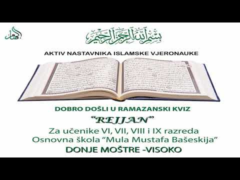 Ramazanski kviz ,,REJJAN''