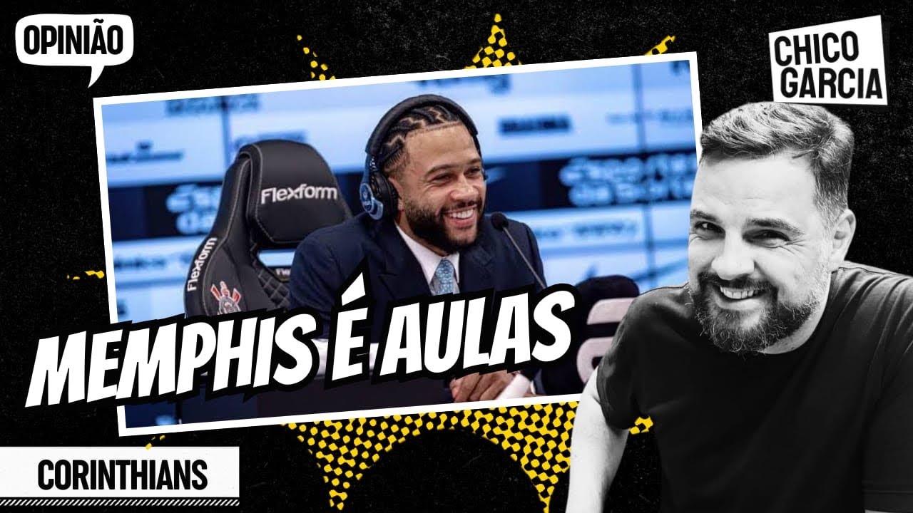 CORINTHIANS: APRESENTAÇÃO DE MEMPHIS DEPAY É A MELHOR ENTREVISTA DE UM JOGADOR EM ANOS