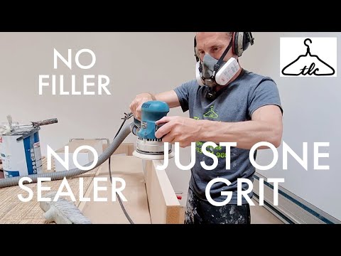 NO FUSS POLISHED MDF EDGES - No Filler, No Sealer, Just One Sandpaper - Vid#143