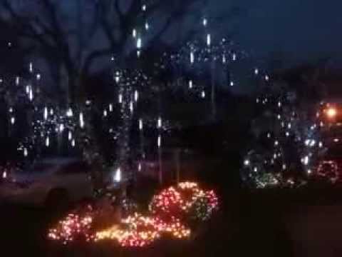 8 led falling rain