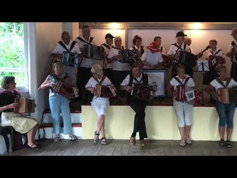 Schottis från Bingsjö - Durspelssmederna spelar till dans - Ankarsrum 2019 Durspelsstämman