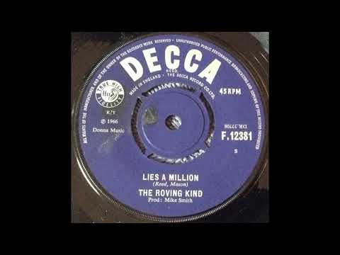The Roving Kind   Lies A Million   Decca F 12381 1966