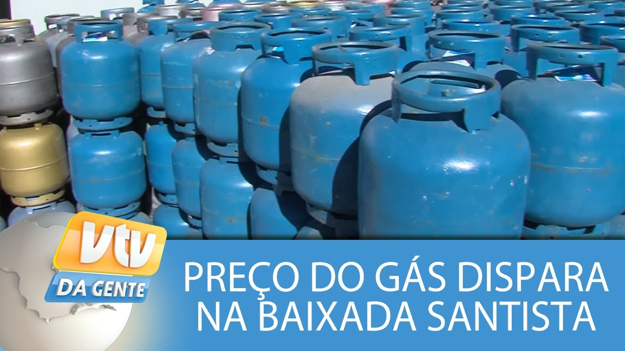 Preço do gás de cozinha dispara na Baixada Santista