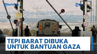 Perlintasan Allenby di Tepi Barat Kembali Dibuka untuk Kirim Bantuan Internasional ke Gaza