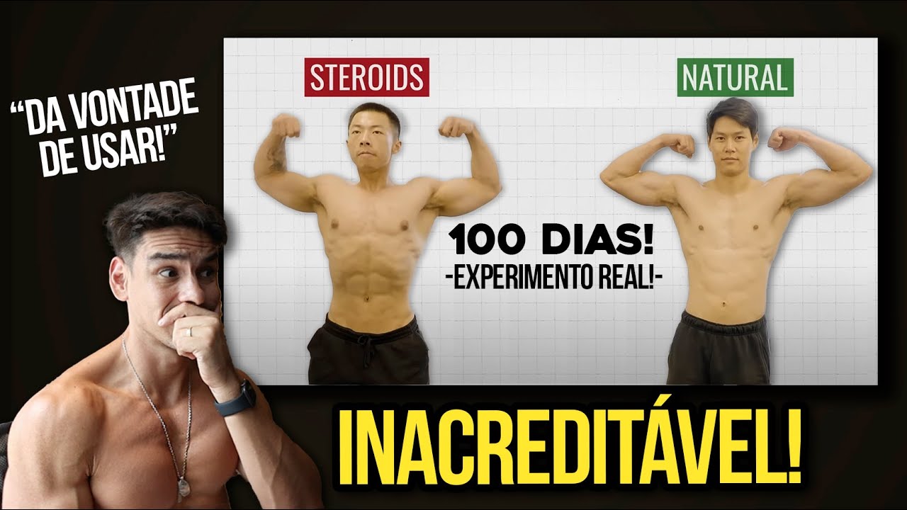 Gringo Testou: Natural Vs Hormonizado: TRANSFORMAÇÃO de 100 dias na prática!