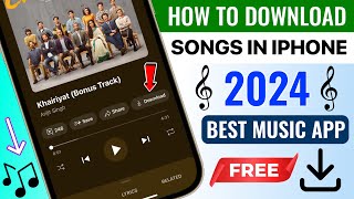 How To Download Songs in iPhone | IPhone Me Songs Download Kaise Kare 2024 | Songs Download in iOS