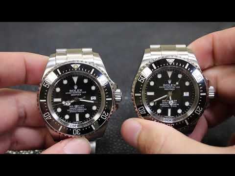 How To Spot A Fake Rolex Sea Dweller - Can You Spot the Fake Rolex?