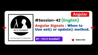Download the video "Angular signal update() Vs set() method | Angular Signals Tutorial in English 2025 (Session-42)"