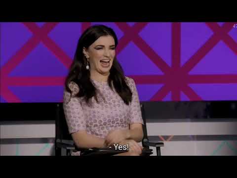 Danny Beard reading Aisling Bea's boots