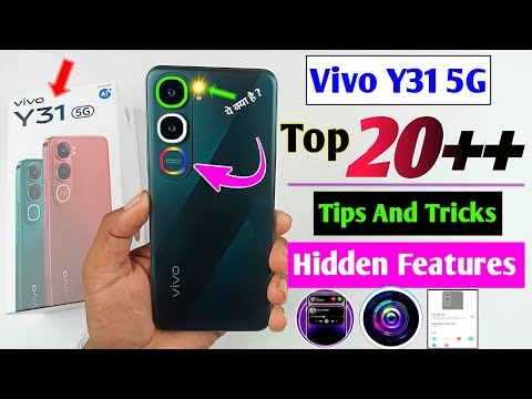 Vivo Y31 5G Tips And Tricks / Vivo Y31 Top 20++ Hidden Features / vivo y31 hidden features