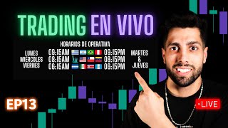 LIVE TRADING - Revelo COMPLETAMENTE mi estrategia OPERANDO EN VIVO!