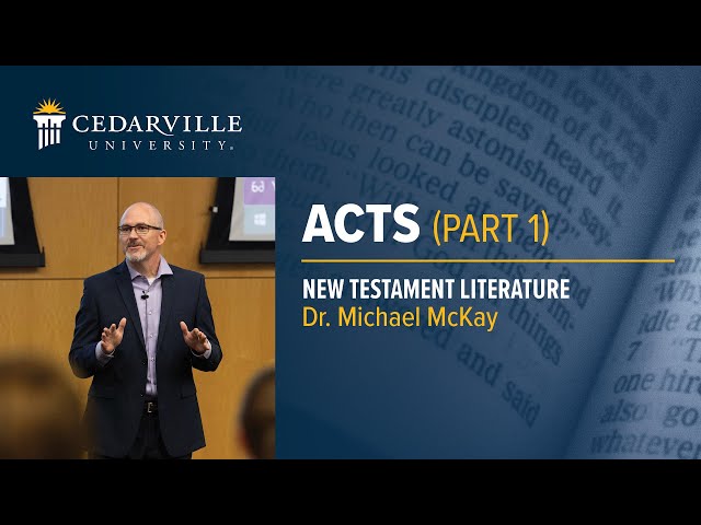 Thumbnail for video titled: New Testament | Acts (Part 1)