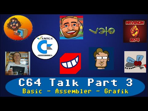 Talkrunde 2022 -  rundum um den C64 - (Part 3) - Oliver Lindau - Dennis Pauler - Andira u.v.m