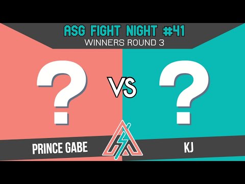ASG 41 WINNERS ROUND 3 - Prince Gabe (Random) vs KJ (Random)