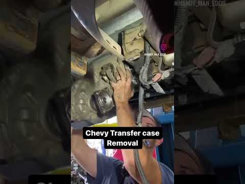 Chevy transfer case removal.