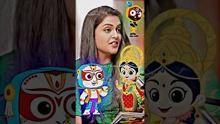 Jai Jagannath cartoon voice artists 😇 || sonal kaushal || @The_MotorMouth || #shorts #podcast
