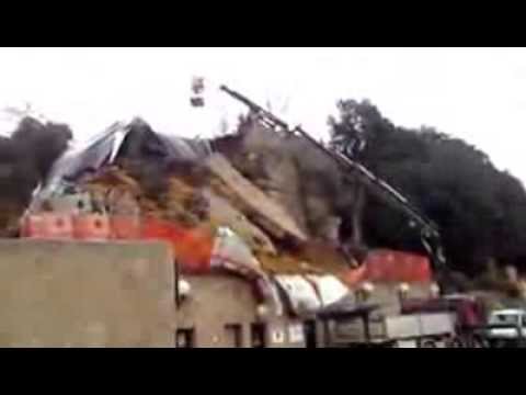 subito dopo il crollo sui ponti