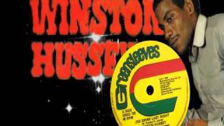 Winston Hussey - Joe Grine Last Night 12"  1983