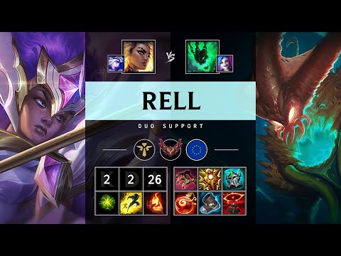 Rell Support vs Thresh - EUW Grandmaster Patch 14.23