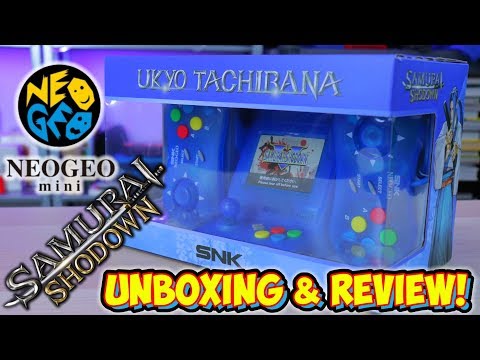 NEW Samurai Shodown Edition Neo Geo Mini - Ukyo Tachibana Version Review!
