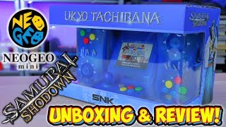 NEW Samurai Shodown Edition Neo Geo Mini - Ukyo Tachibana Version Review!