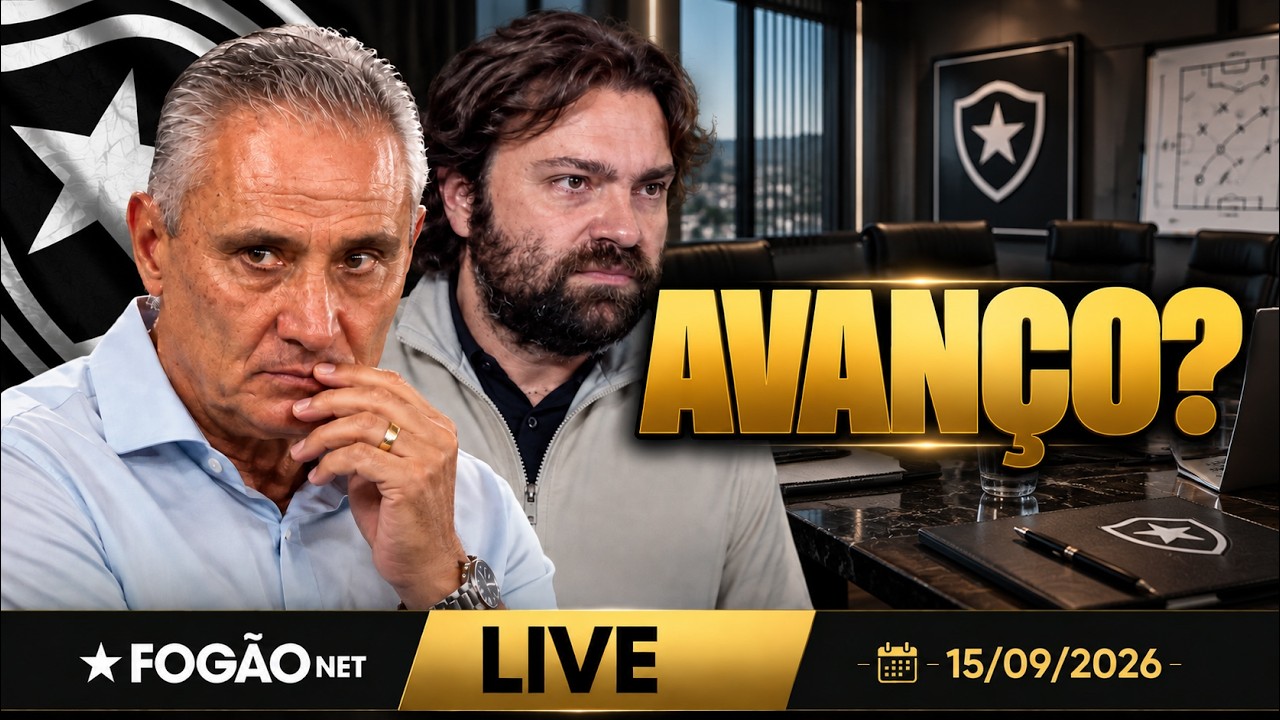 LIVE | Botafogo espera definição com Tite até amanhã; Zubeldía está no radar
