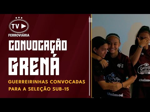 [CONVOCAÇÃO] Guerreirinhas na Seleção sub-15!