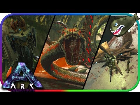Ark: Aberration | All Unique Creatures & Final Boss, Basilisk, Reapers (Ark Aberration Info)