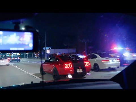 Street Racers TAKEOVER the Streets with COPS!