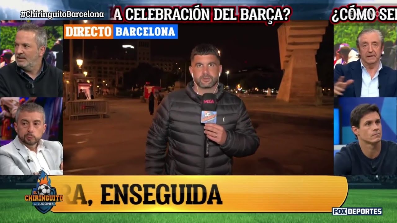 🏆😯 BARCELONA, la fuente de CANALETAS no está disponible para celebrar LA LIGA | El Chiringuito