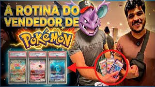 UMA SEMANA VENDENDO CARTAS POKEMON | Como é a semana da pessoa que vende cartinhas nas horas vagas?