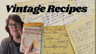Back in the Kitchen: 1920s–1930s Vintage Cookbooks & Recipes