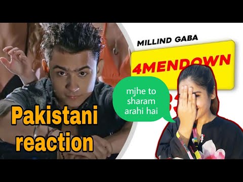 Pakistani reaction on | 4MenDown Full Video - Millind Gaba | Latest Punjabi Songs | saima pirzada