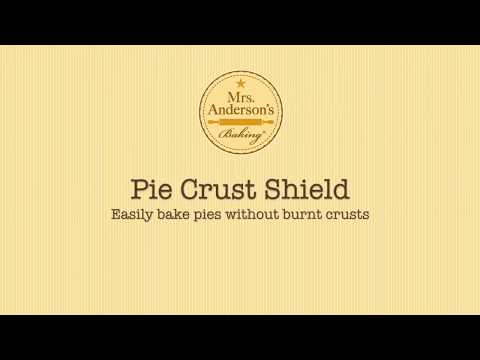 Silicone Pie Crust Shield-Pie Crust Shield-Mrs. Anderson's Baking