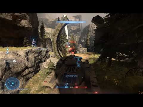 Halo Infinite: Scorpion Tank in Big team battle!