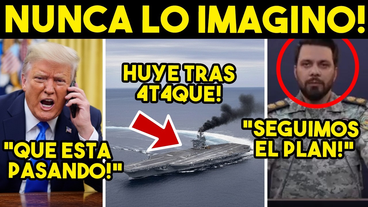 MARTILLAZO A EU! LINCOLN HUYE TRAS 4T4QU3 DE IRAN, PEGA M1S1LAZO. SALE TRUMP, ADMITE BAJAS.