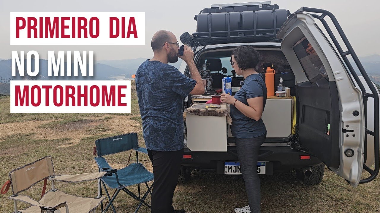 Primeiro dia no nosso Mini Motorhome | Morro do Capuava - SP | EP.02