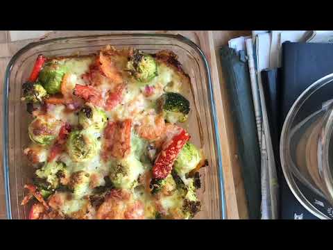 Kochanleitung - Low Carb Gemüseauflauf