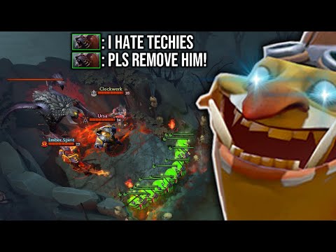I closed the roshan's gate and no one could leave | Techies Official